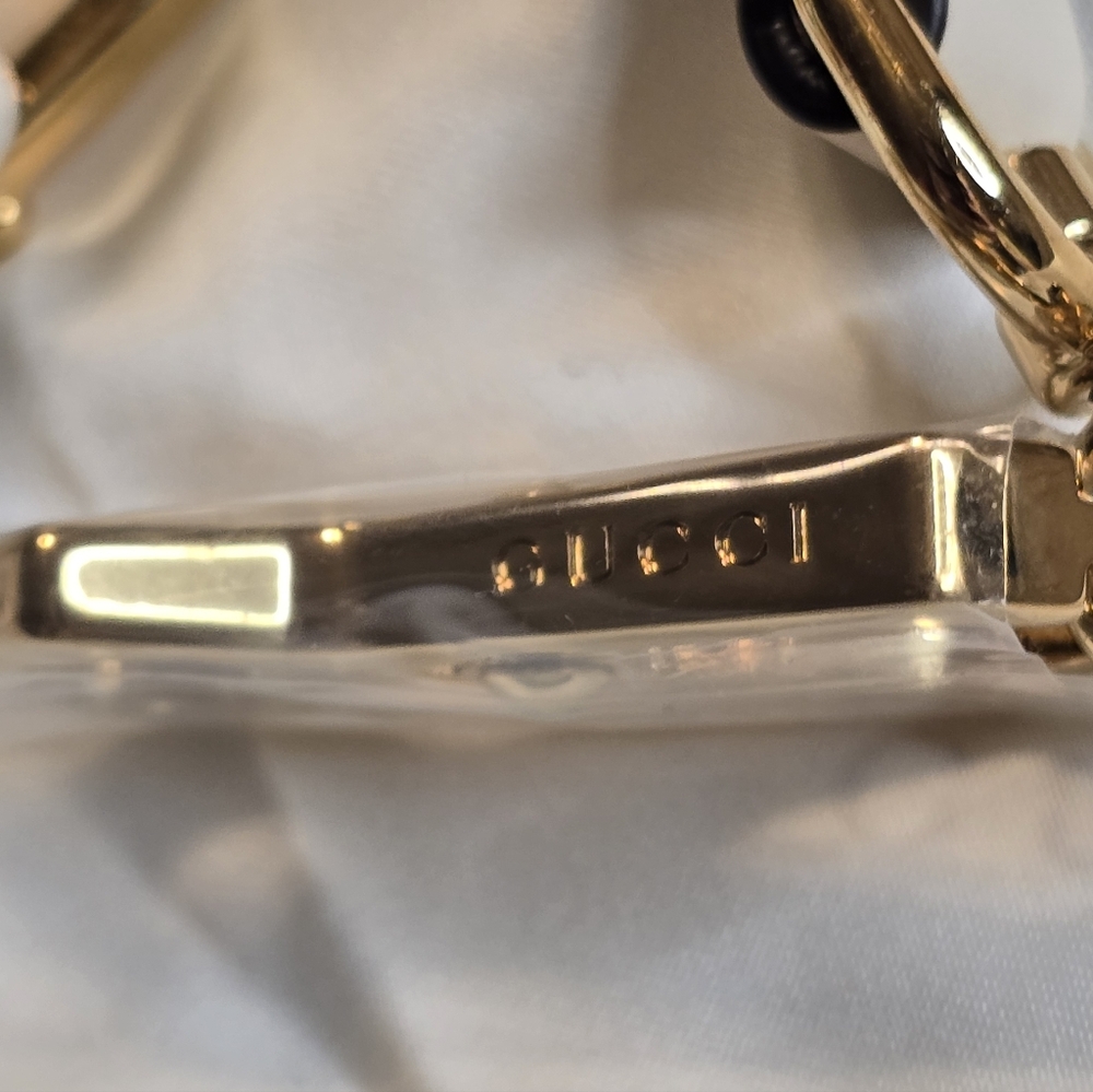 GUCCI off white Leather Adjustable Crossbody Bag Replacement Shoulder Strap - Picture 2 of 7